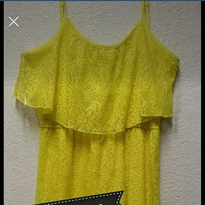 Summer Dress yellow. 1X
